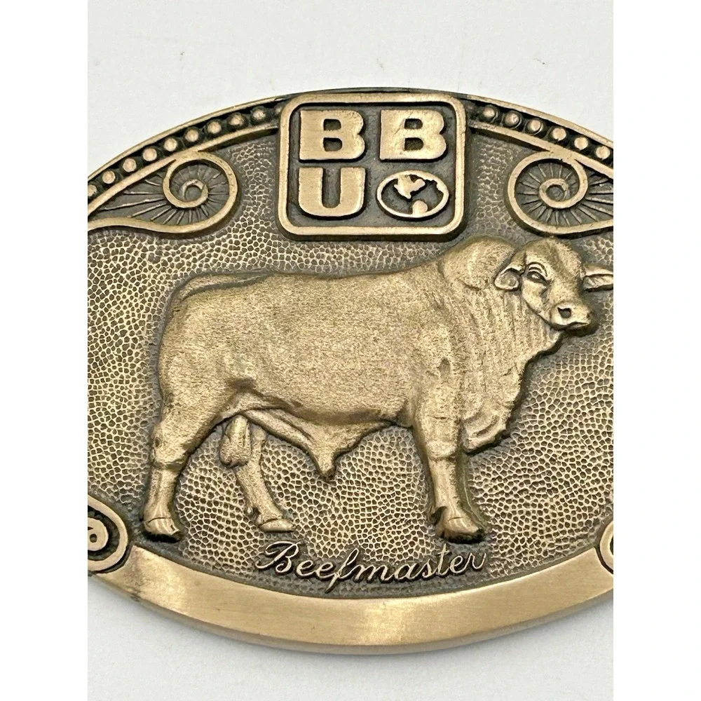 TONY LAMA Beefmaster Bull Cow Sire Belt Buckle Cattle Breed Series FIRST Edition